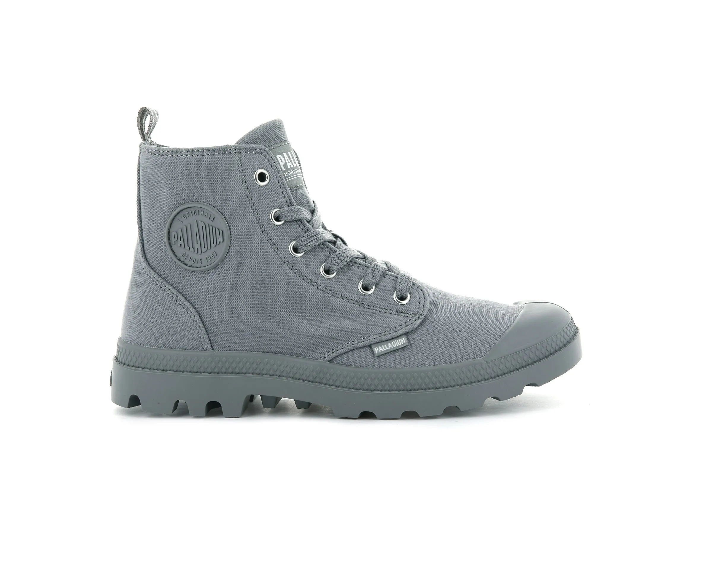 76694-011-M | PAMPA HI ZIP CANVAS | TITANIUM