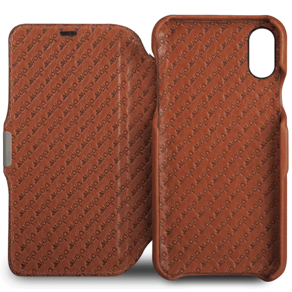 Agenda MG iPhone X / iPhone Xs Leather Case