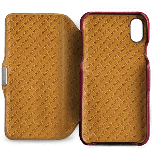 Agenda MG iPhone X / iPhone Xs Leather Case