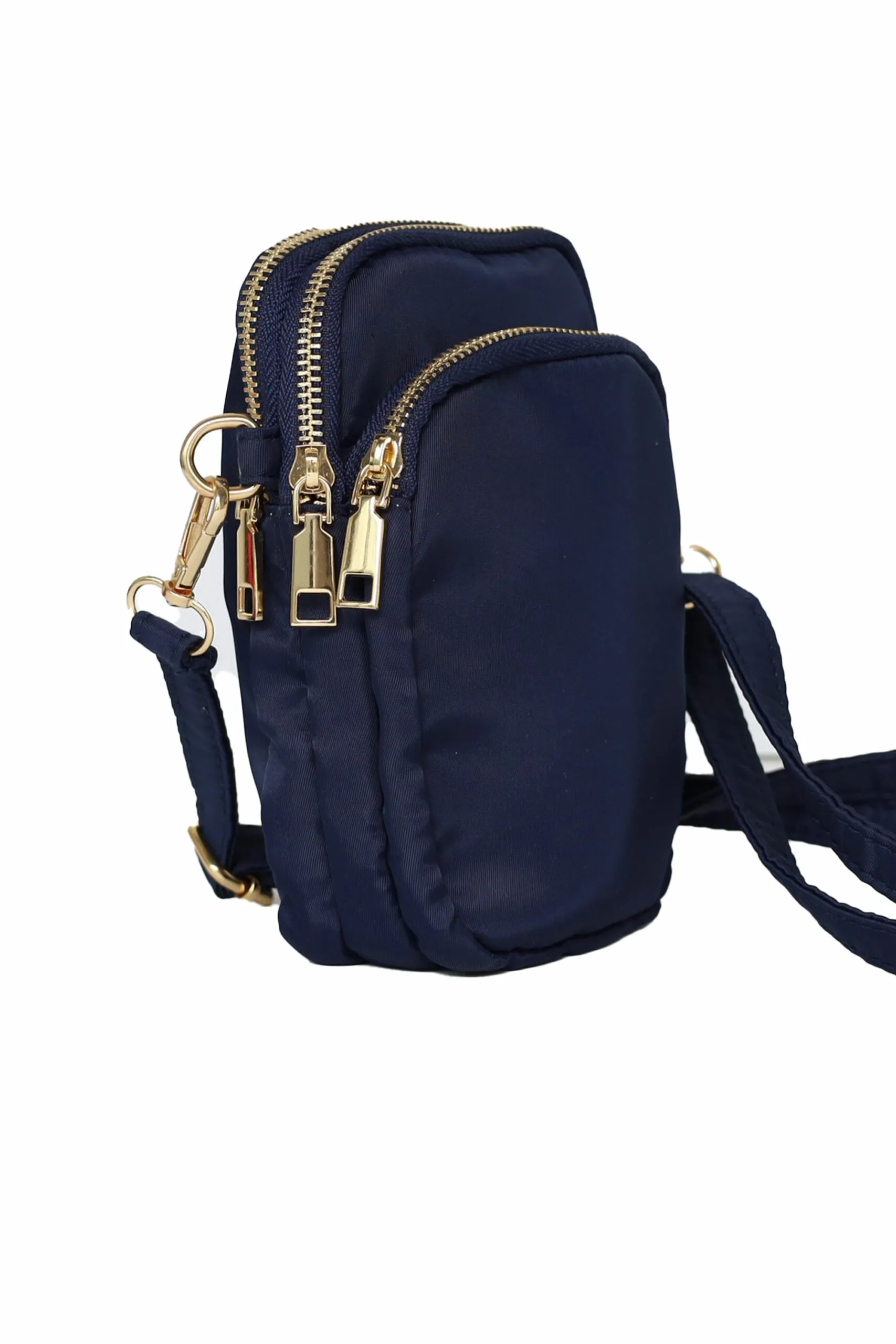 AH Unisex 3 Pocket Cross Bag - Navy