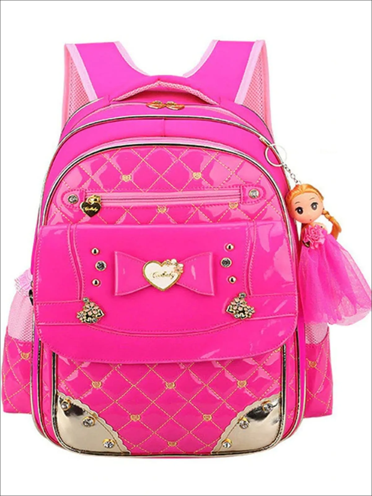 All Dolled Up Vegan Leather Backpack