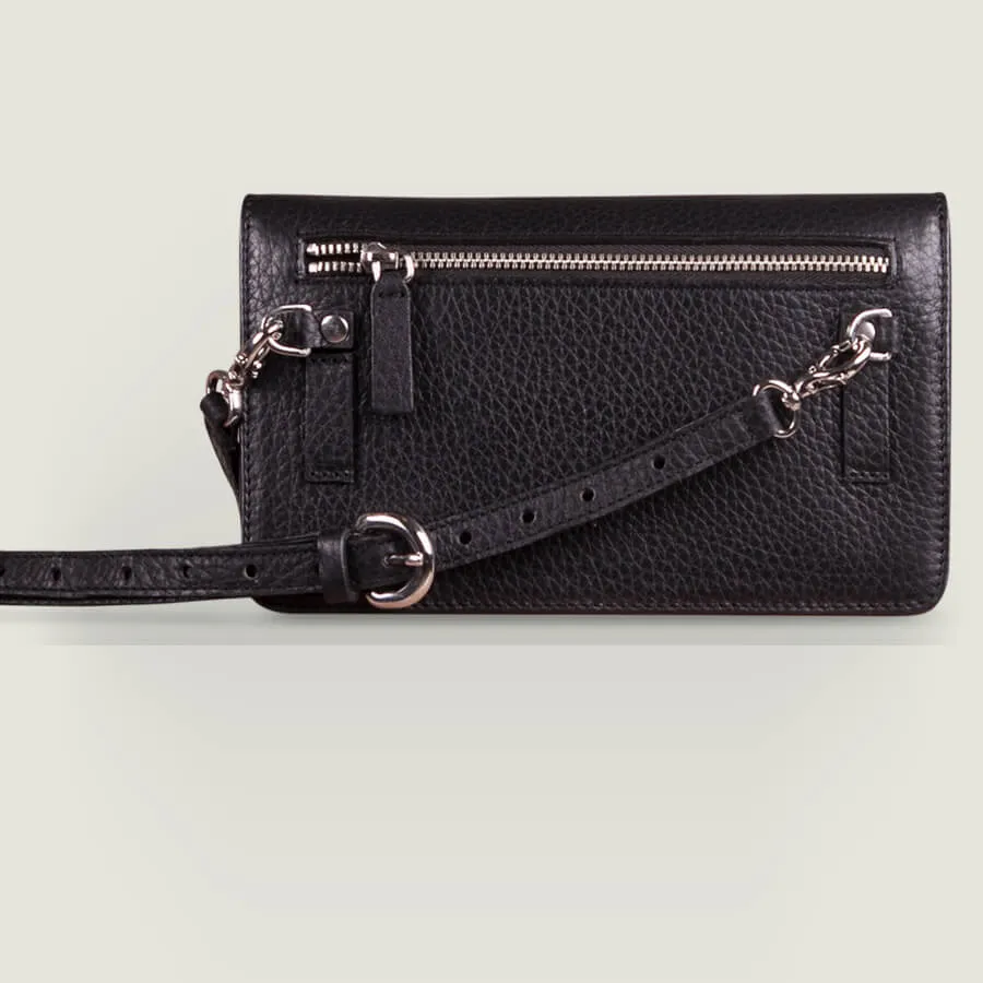 Alma Leather Clutch