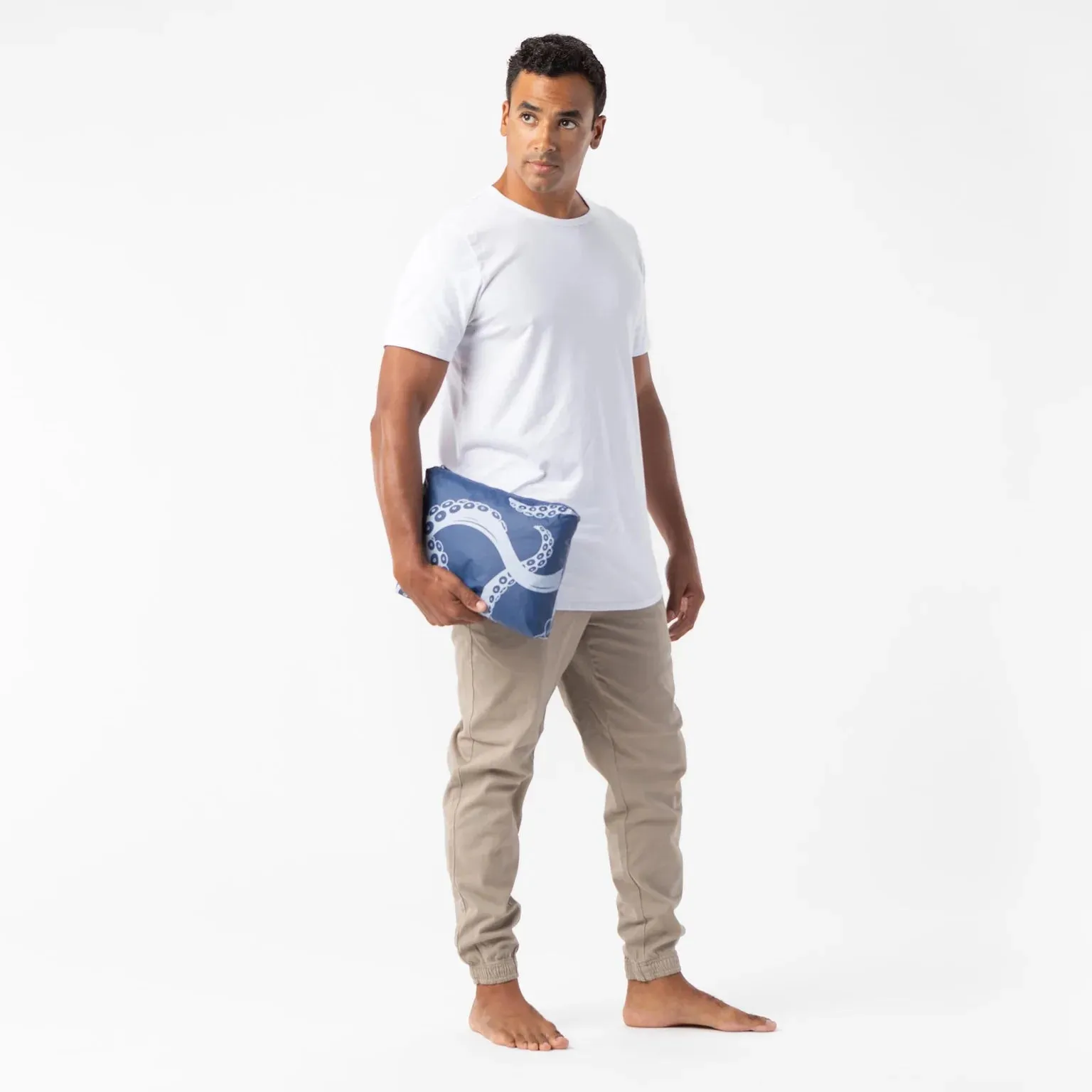 Aloha He'e Arctic/Navy Mid Pouch