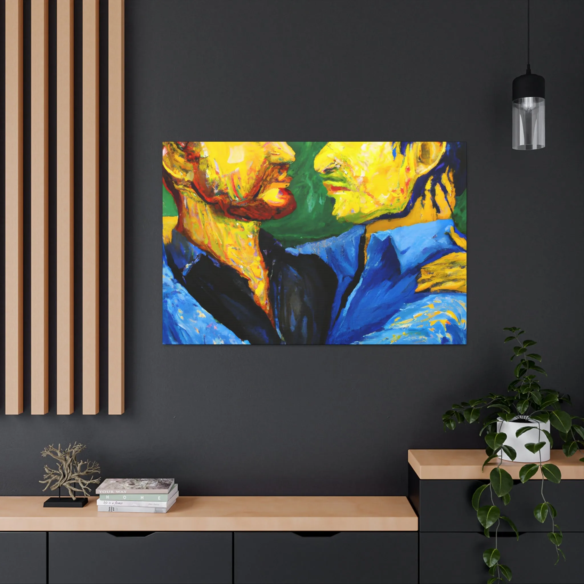 ArgyleK - Gay Couple Wall Art