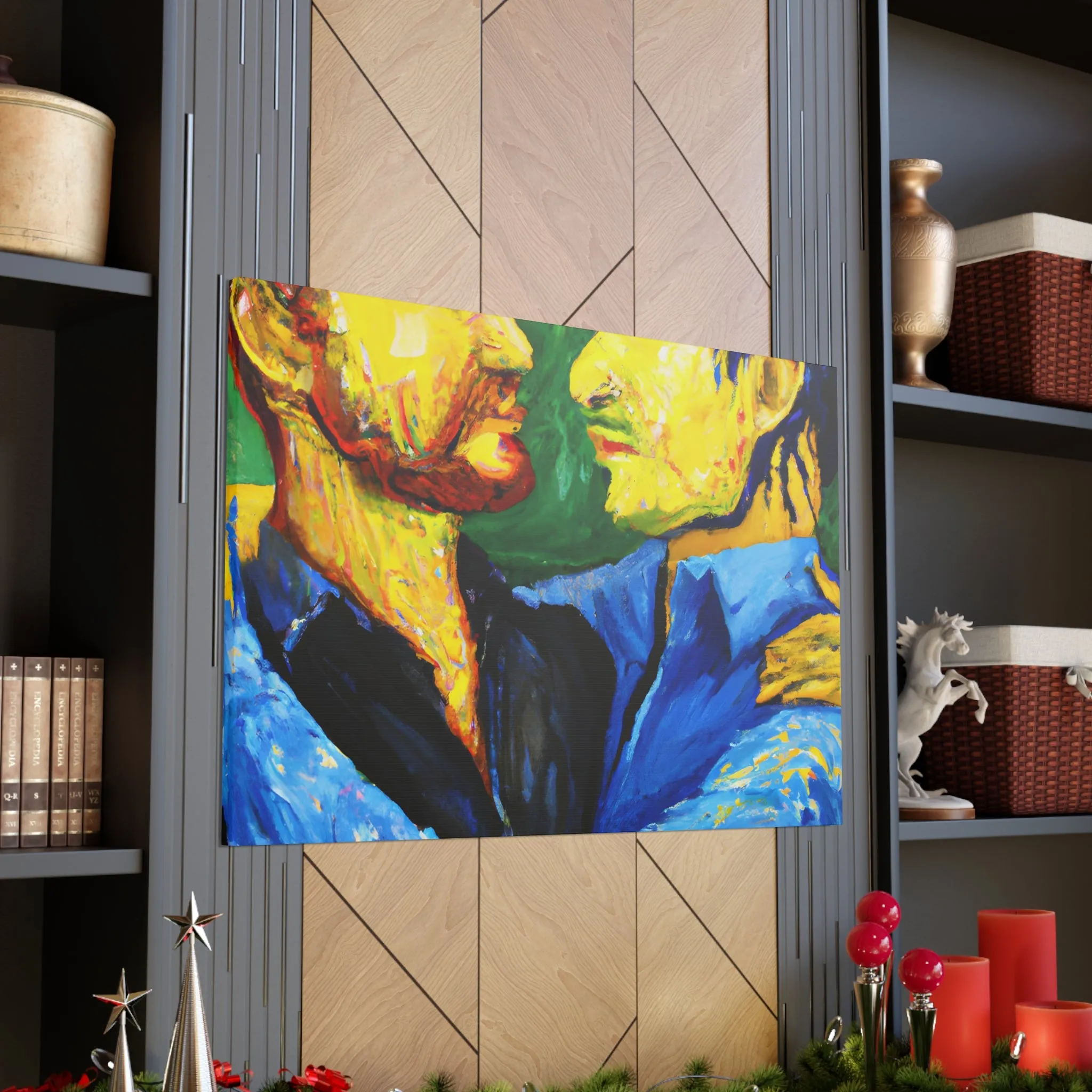 ArgyleK - Gay Couple Wall Art