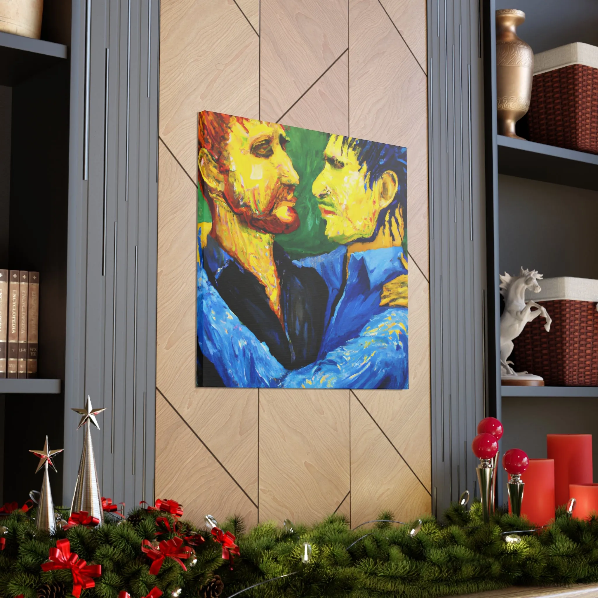 ArgyleK - Gay Couple Wall Art