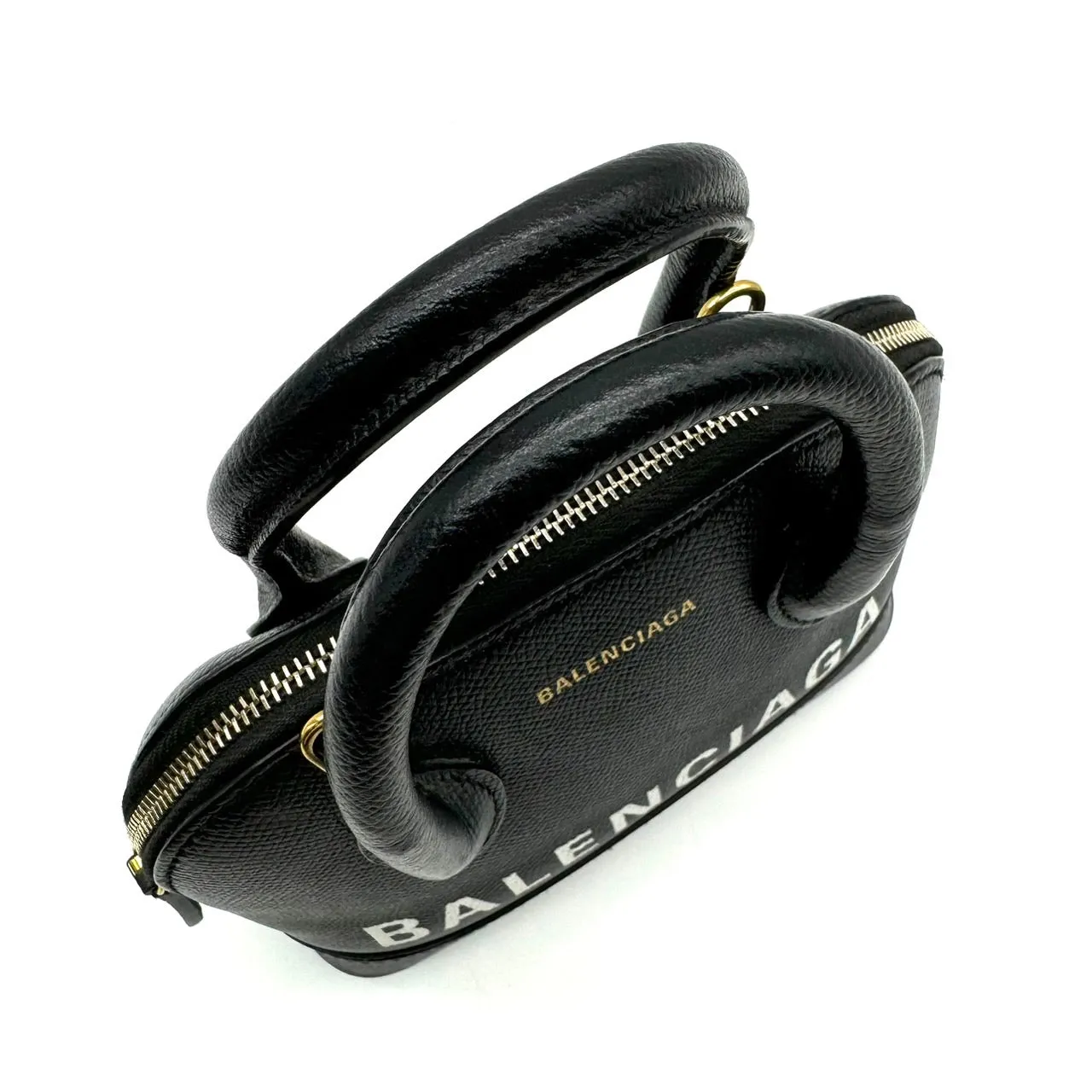 BALENCIAGA Ville Top Handle XXS 525050 BLACK