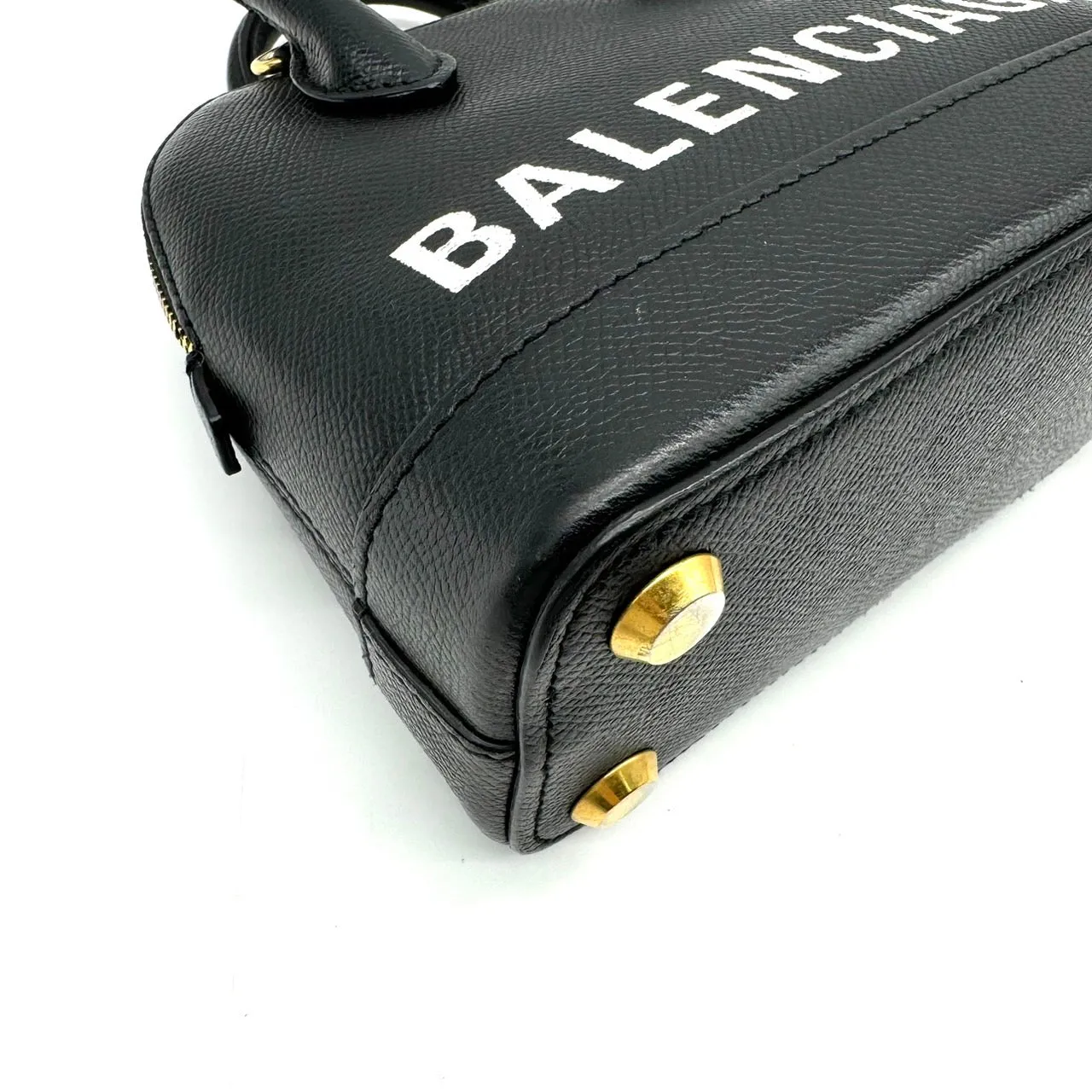 BALENCIAGA Ville Top Handle XXS 525050 BLACK