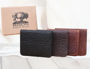 Bison Tucson Credit Card Holder Wallet