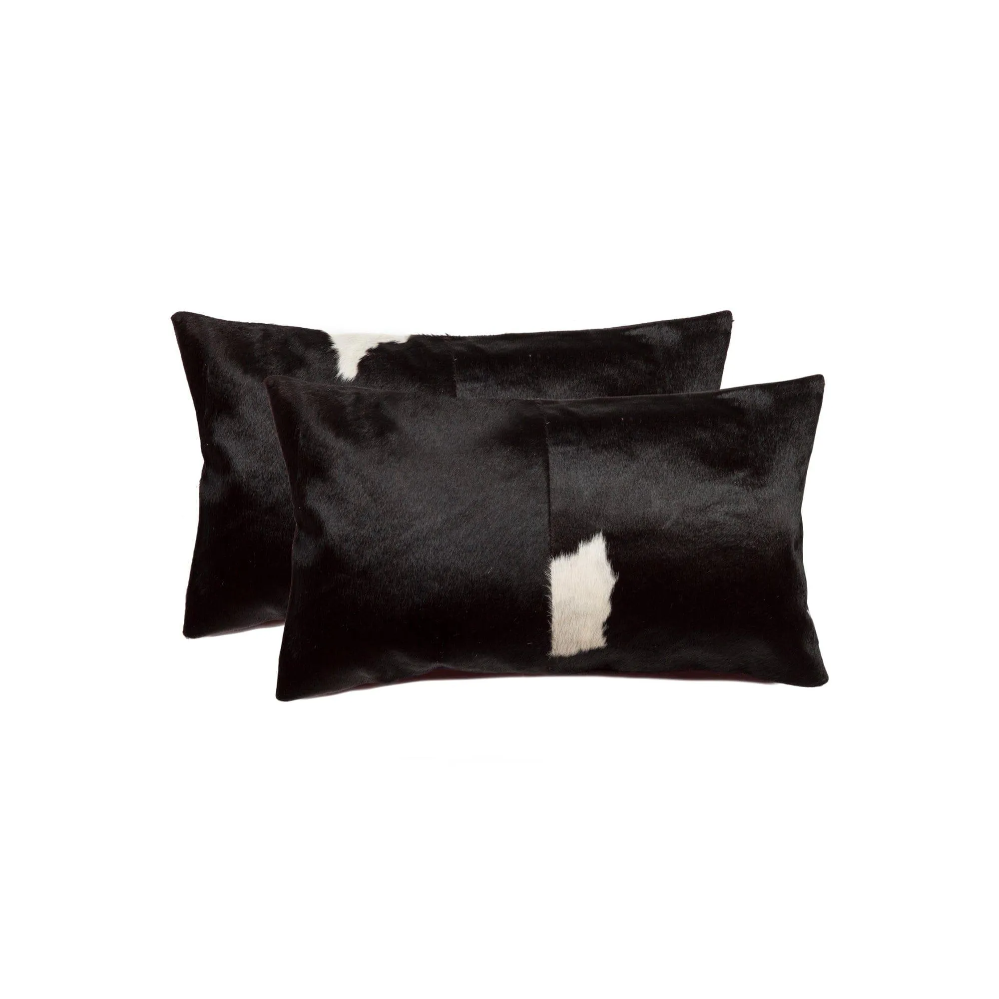 Black & White Cowhide 2-pc Pillow Set