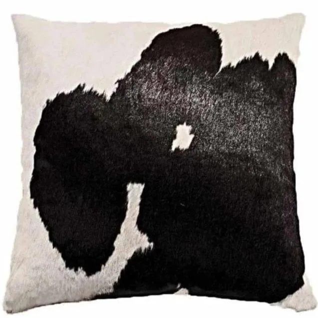 Black & White Holstein Cowhide Pillow Covers