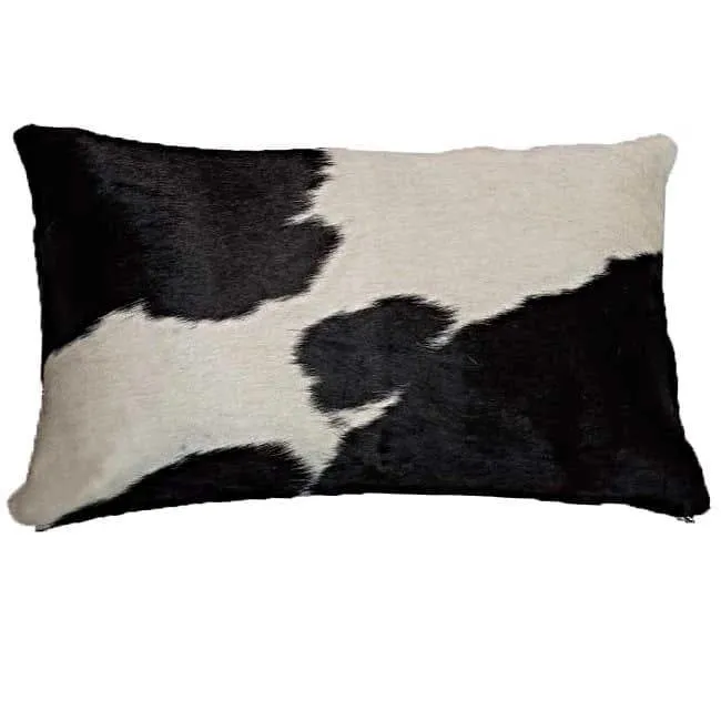 Black & White Holstein Cowhide Pillow Covers