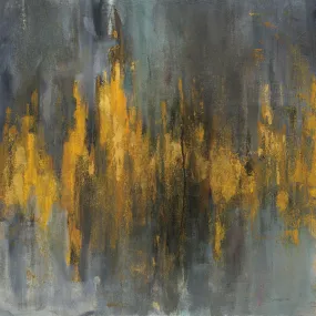 Black and Gold Abstract