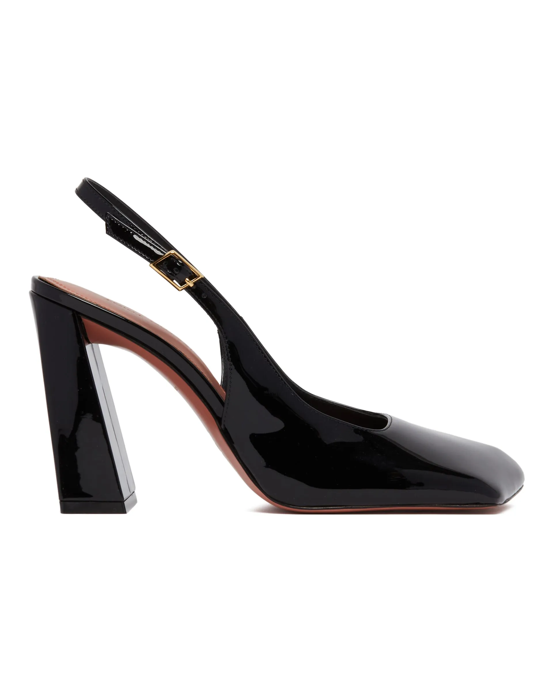 Black Charlotte Sling Pumps