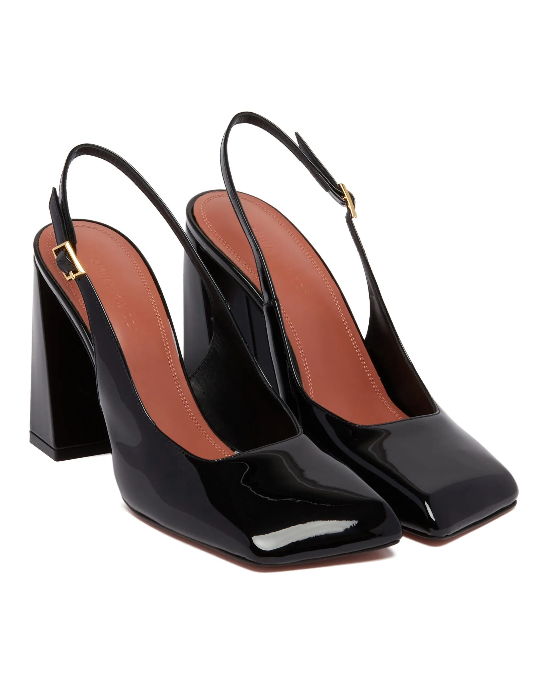 Black Charlotte Sling Pumps