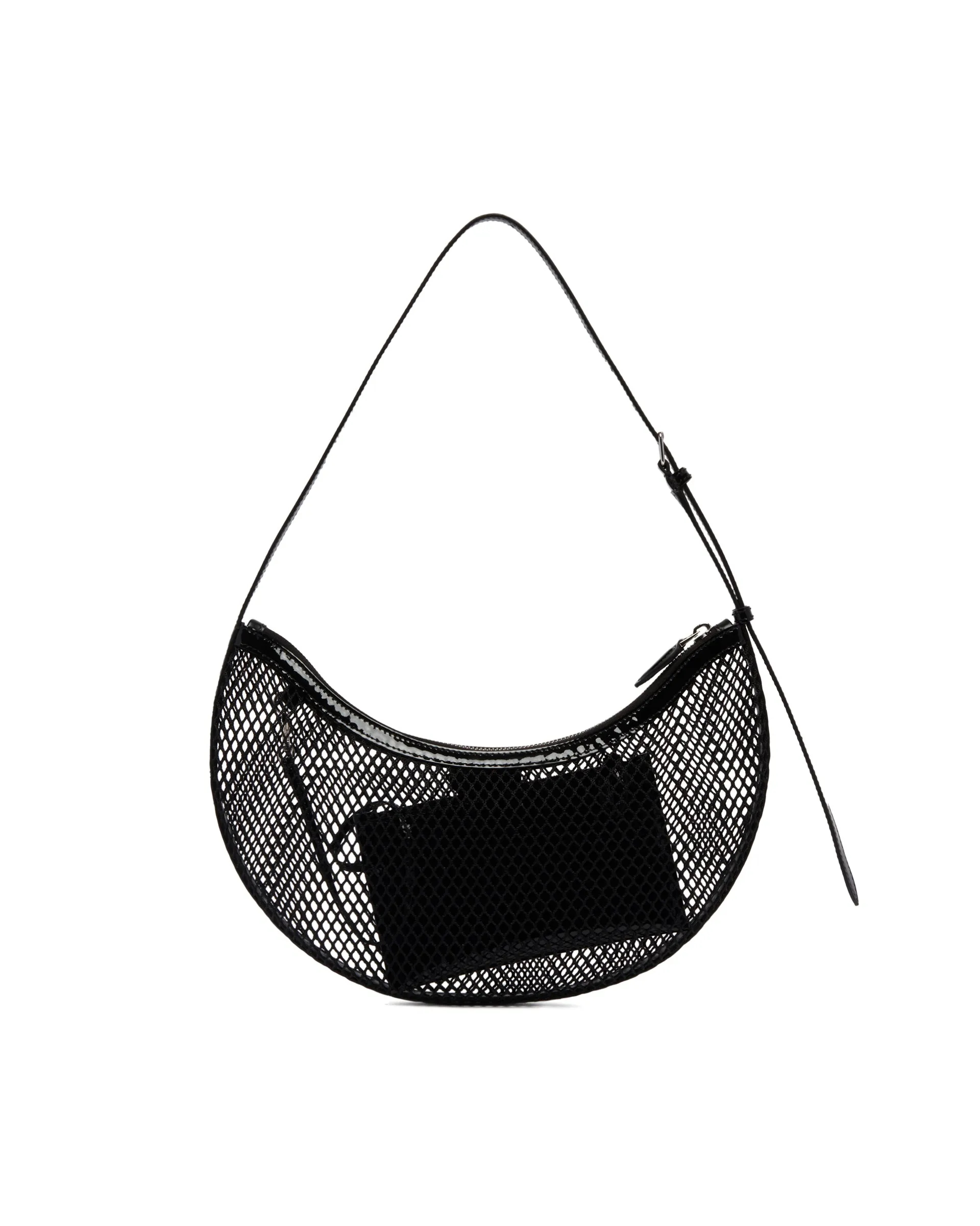 Black Demi Lune Bag