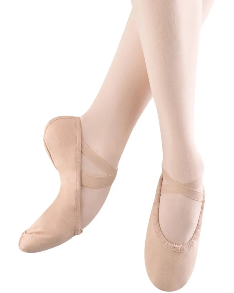 Bloch Pump Canvas Split Sole Ballet Slippers - S0277L Womens