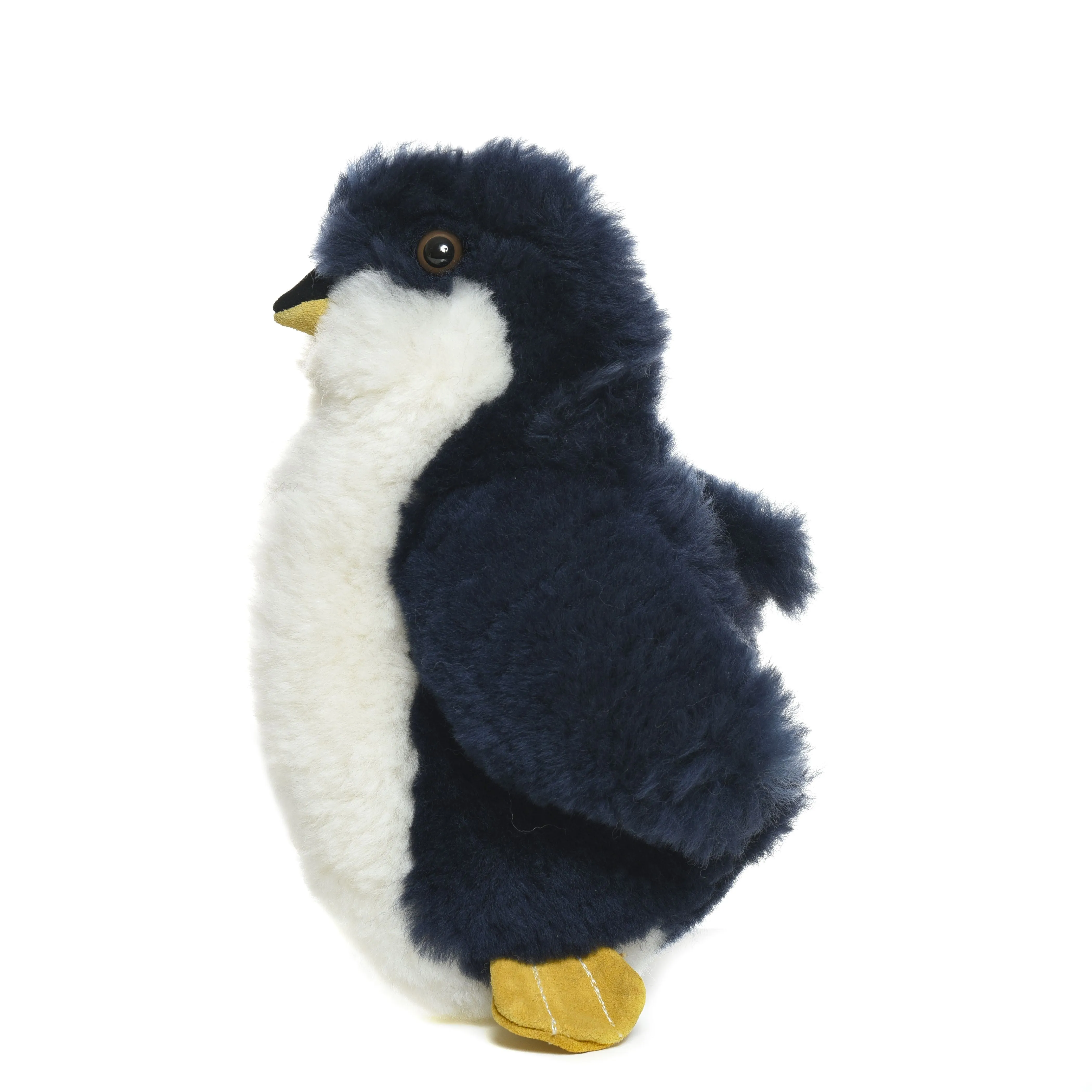 Bluey the Fairy Penguin - Sheepskin Toy for Babies - 100% Premium Soft Australian Lambskin