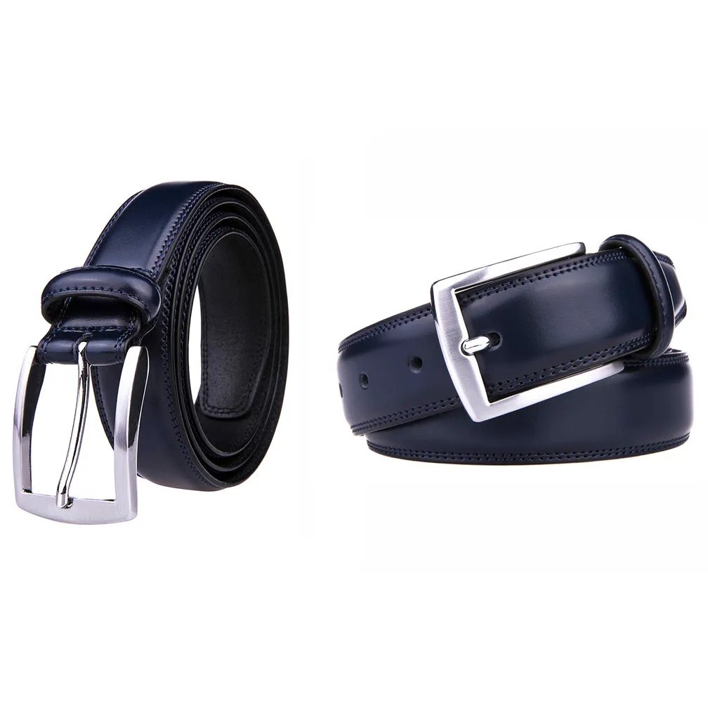 Braveman Men's Classic Genuine Leather Dress Belt