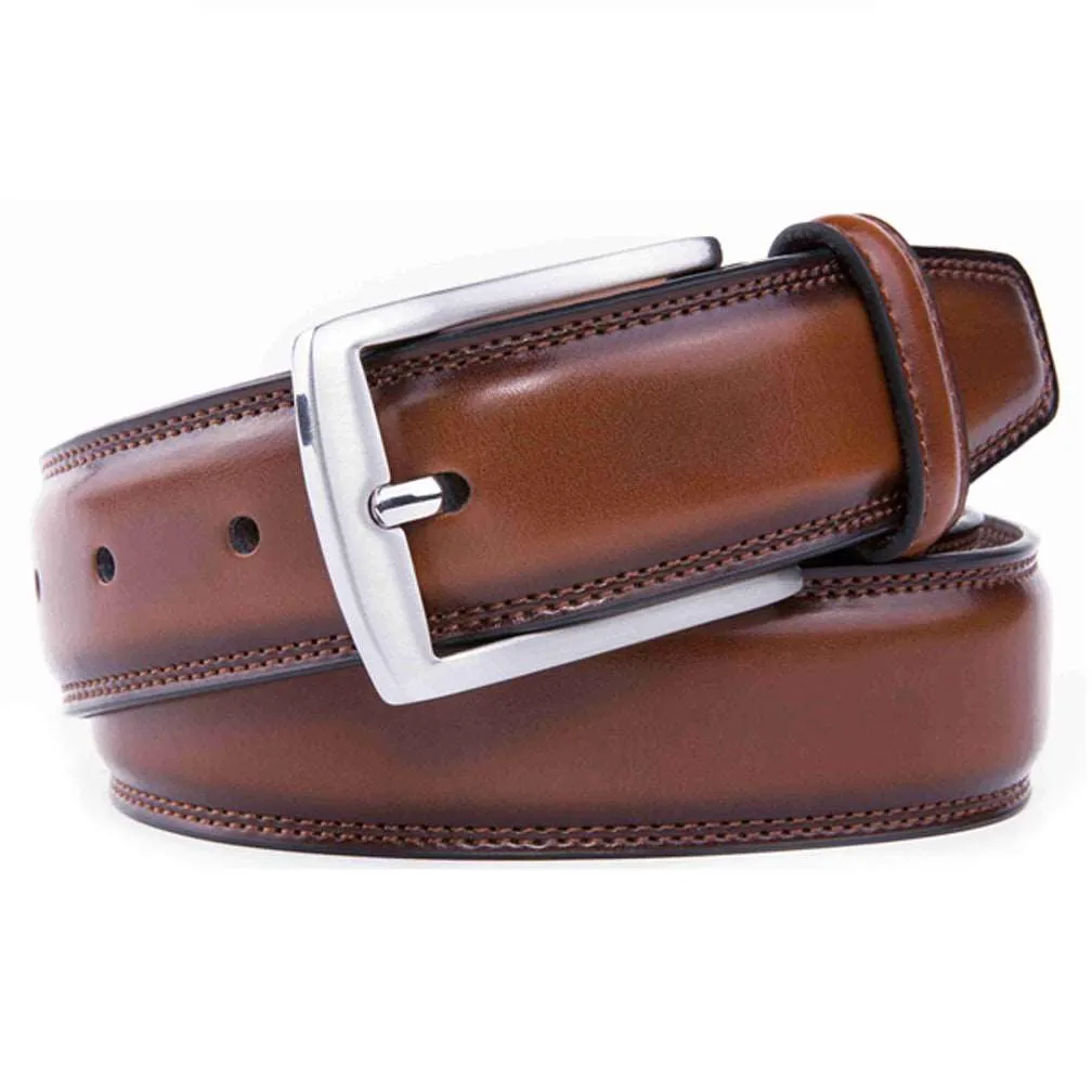 Braveman Men's Classic Genuine Leather Dress Belt