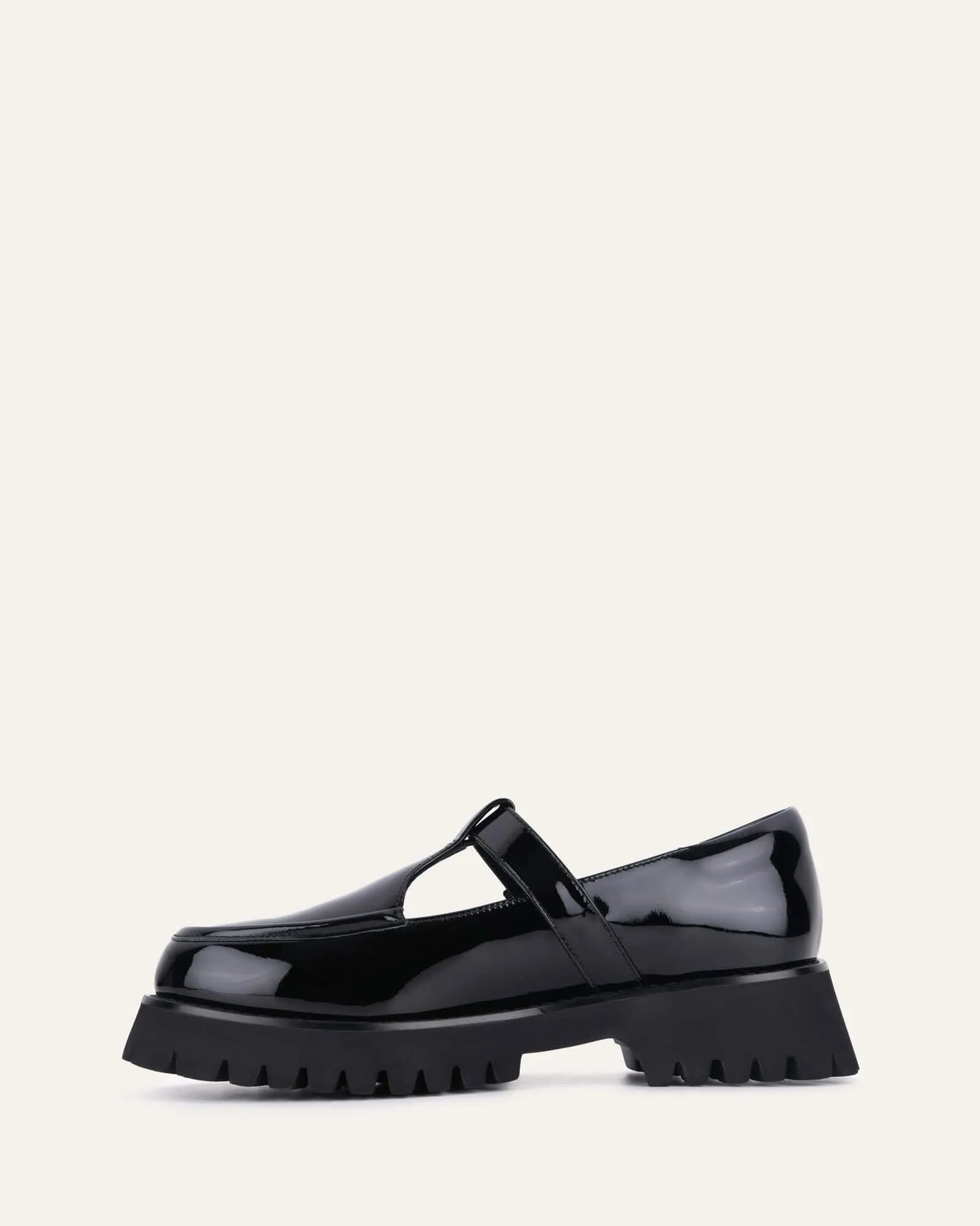 BRONTE LOAFERS BLACK PATENT