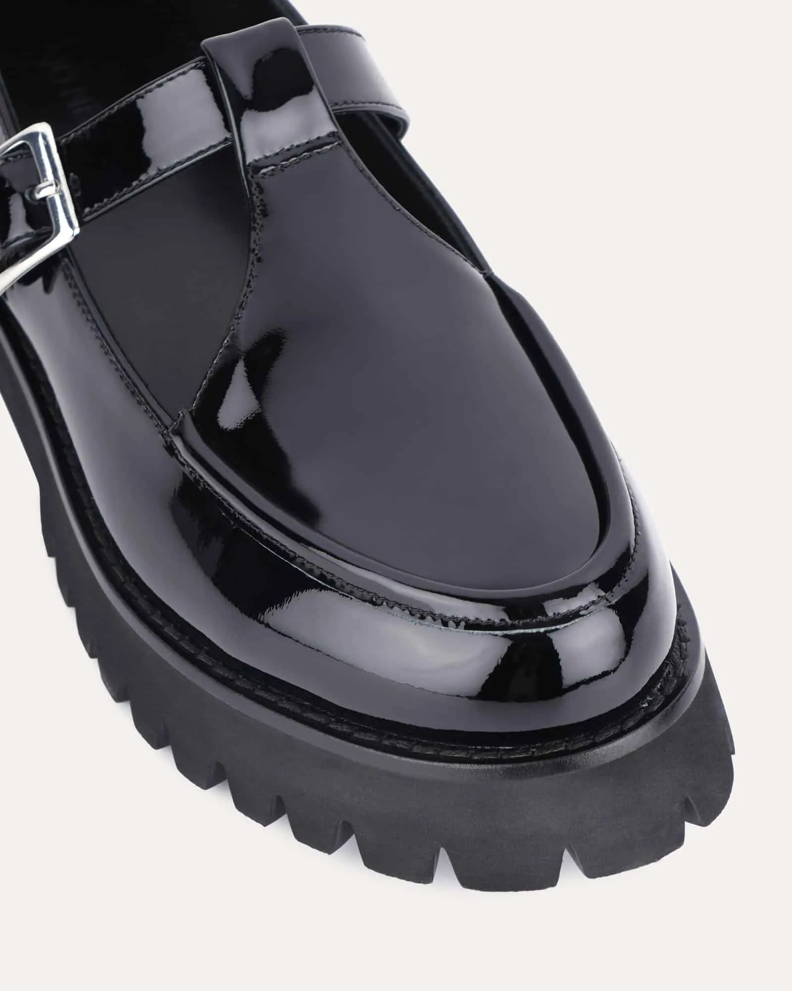 BRONTE LOAFERS BLACK PATENT