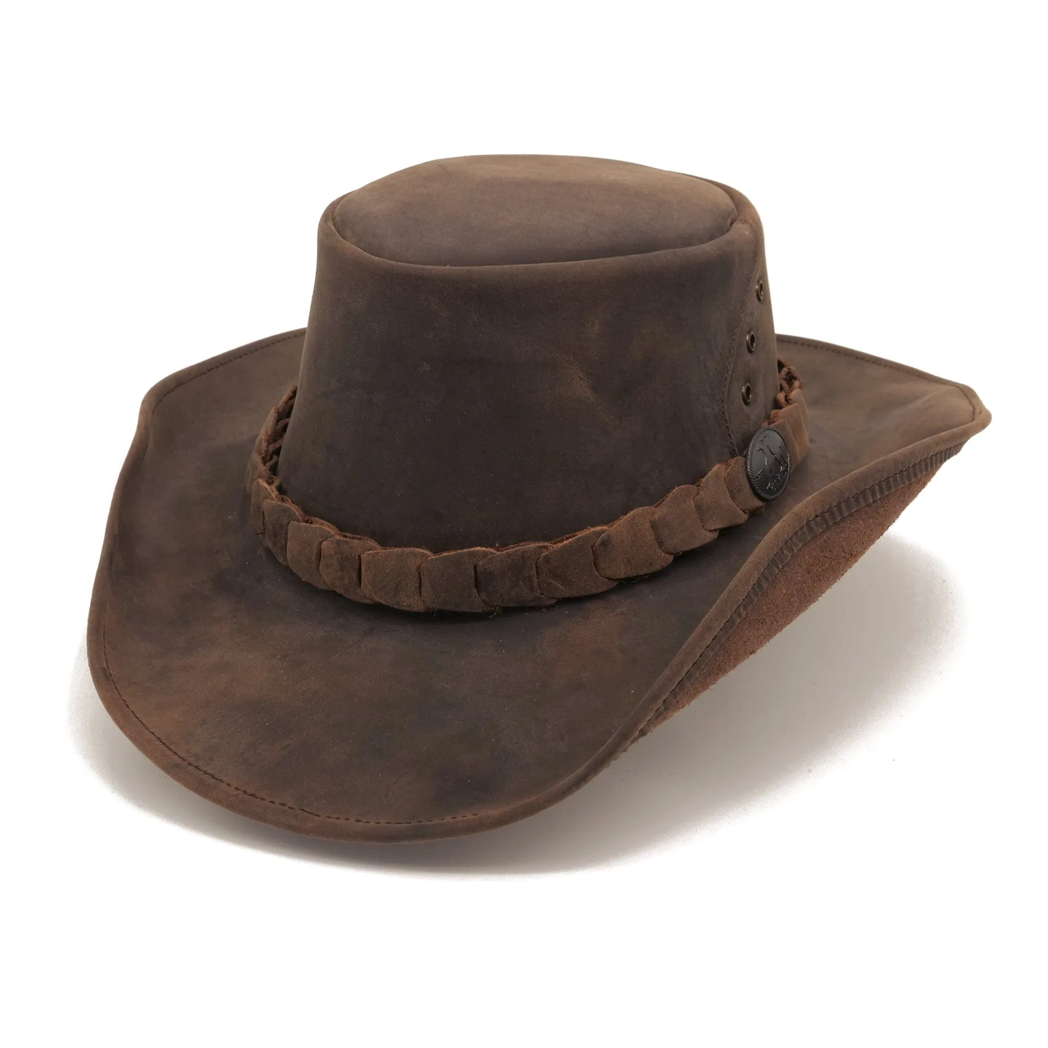 Bruce Shapeable Leather Hat