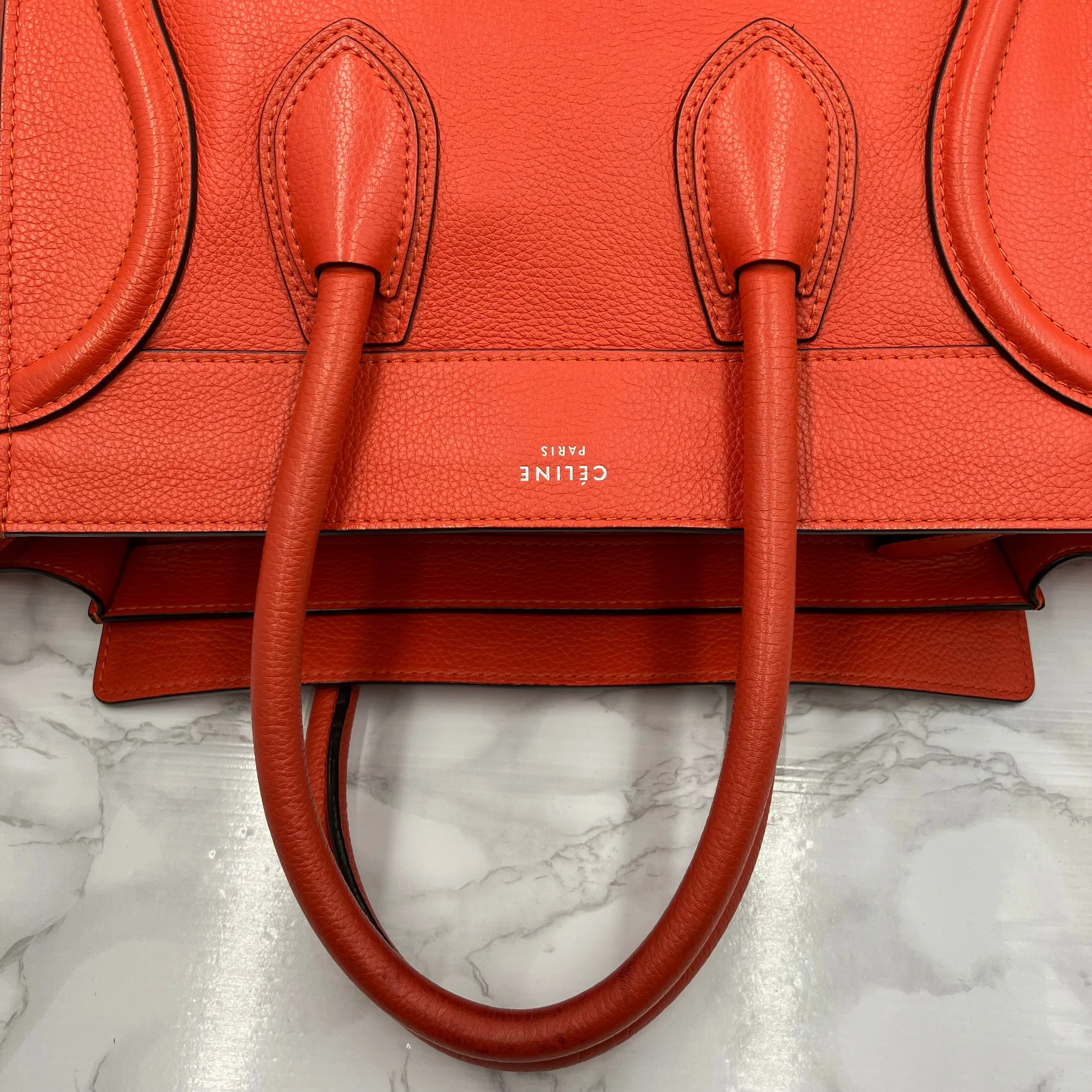 CELINE Luggage mini shopper