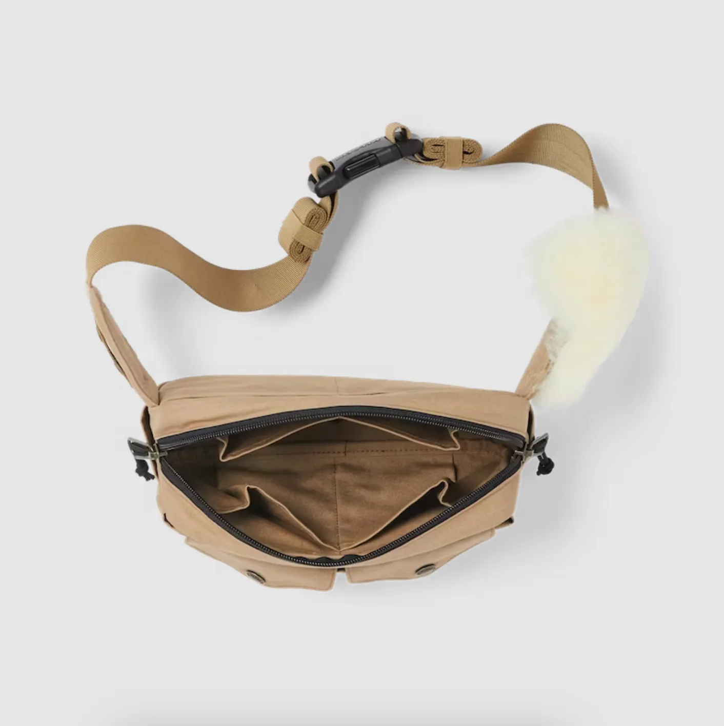 Compact Fishing Waist Pack Dk Tan