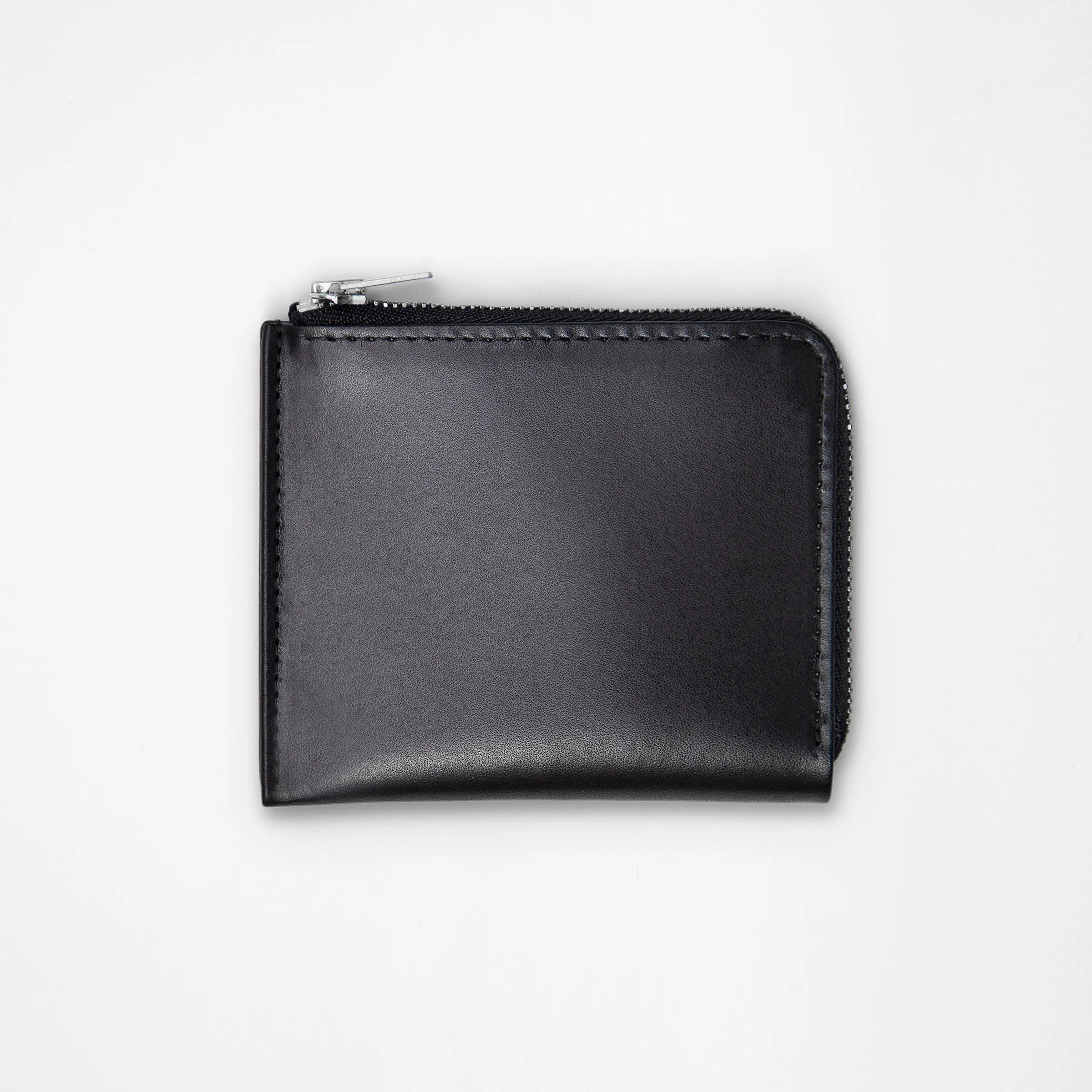 Corner Zip Wallet Black