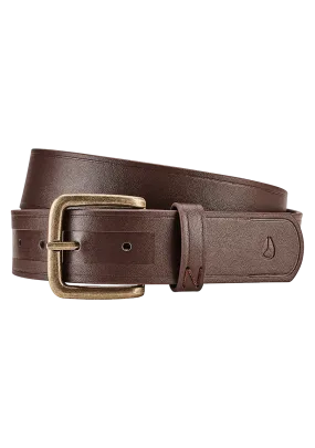 DNA Vegan Belt - Brown / Gold