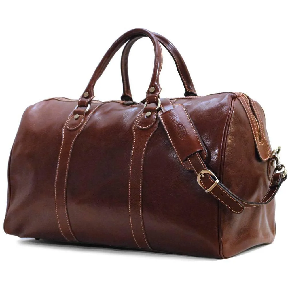 Floto Leather Milano Duffle