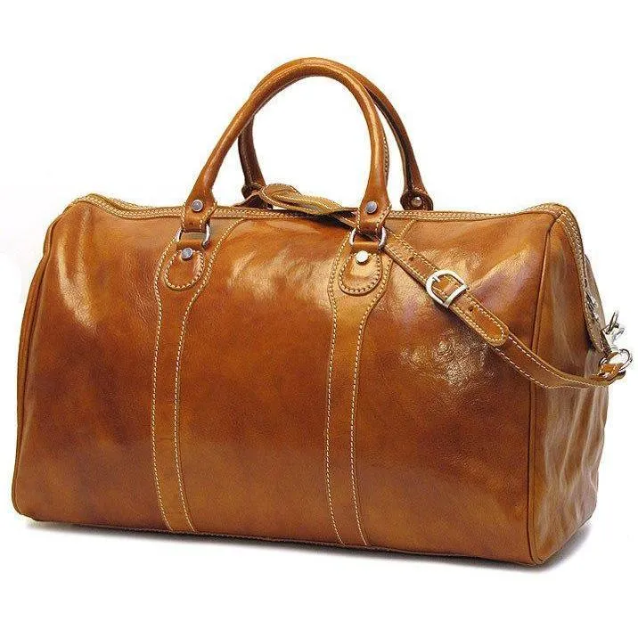 Floto Leather Milano Duffle