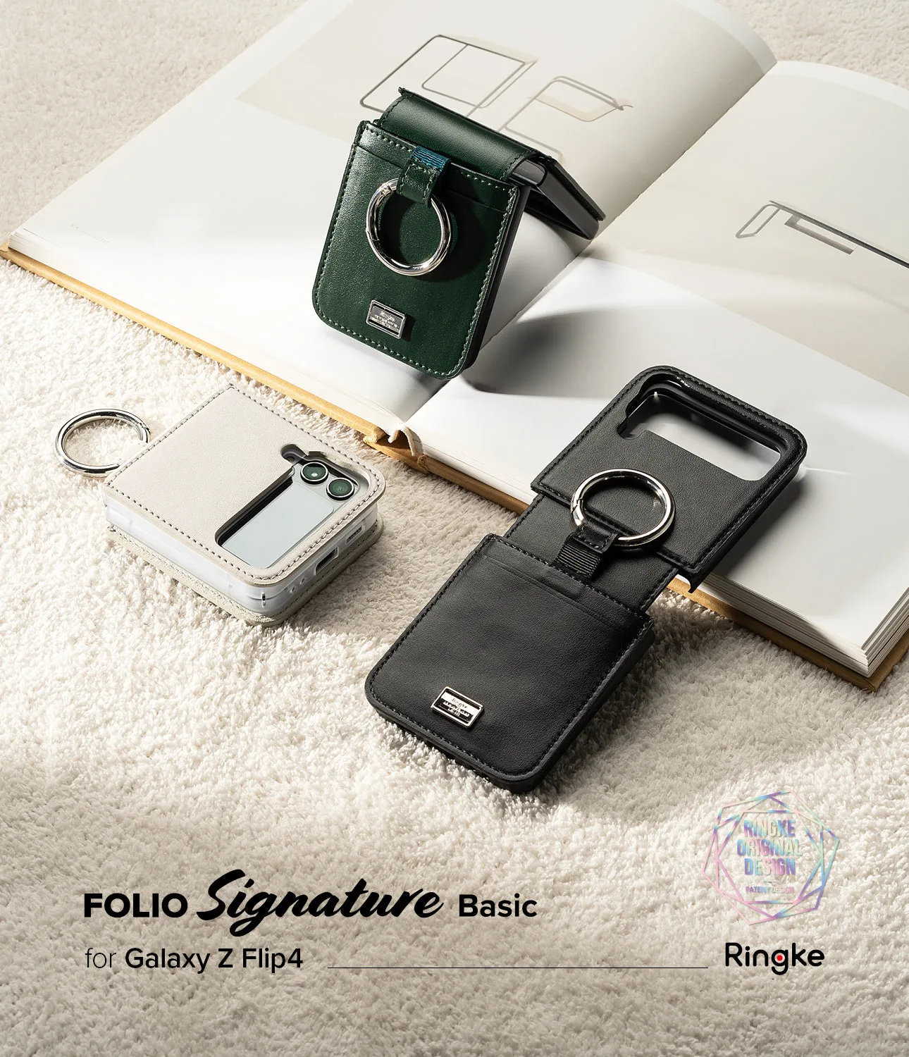 Galaxy Z Flip 4 Case | Folio Signature