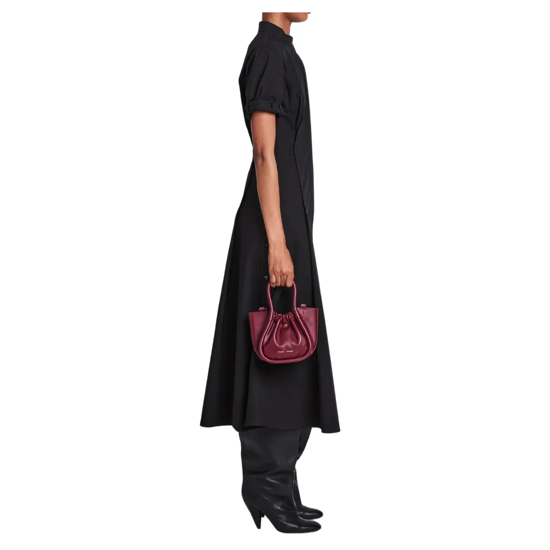 Garnet Extra Small Ruched Tote