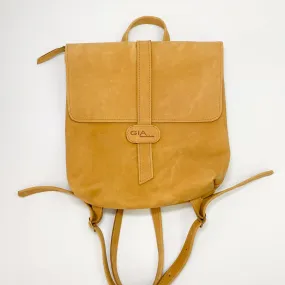 Gia leather tan napsak