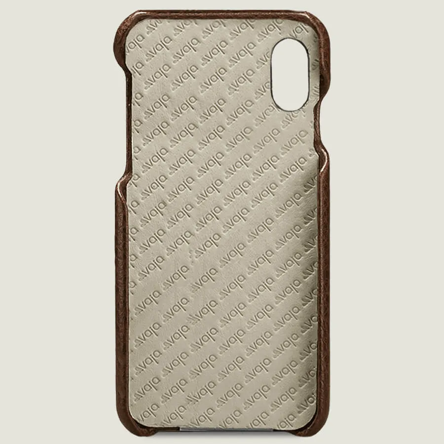 Grip - iPhone Xs Max Leather Case