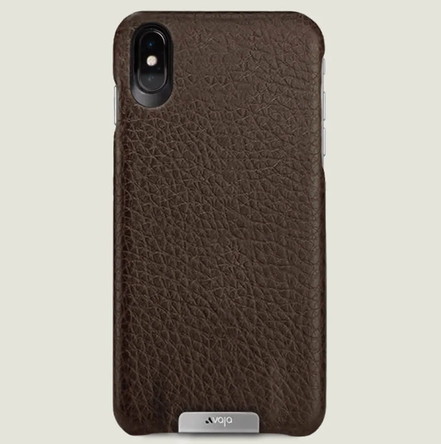 Grip - iPhone Xs Max Leather Case