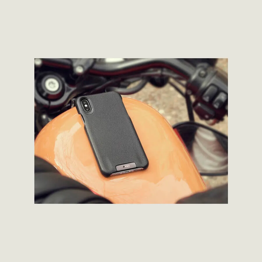 Grip - iPhone Xs Max Leather Case