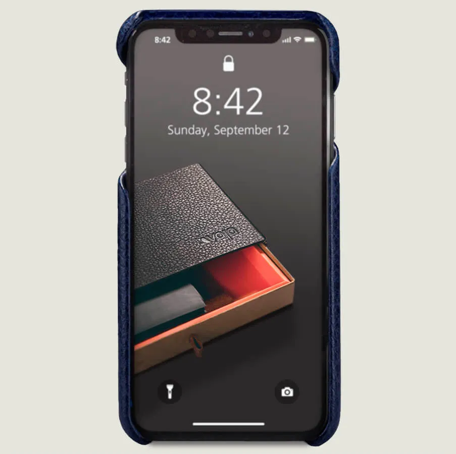 Grip - iPhone Xs Max Leather Case