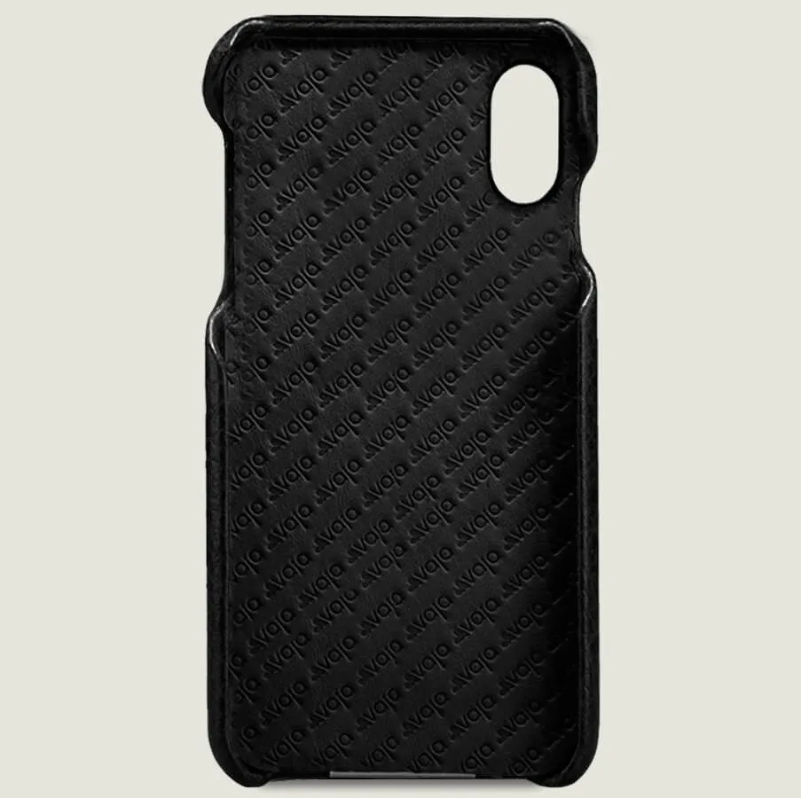 Grip - iPhone Xs Max Leather Case