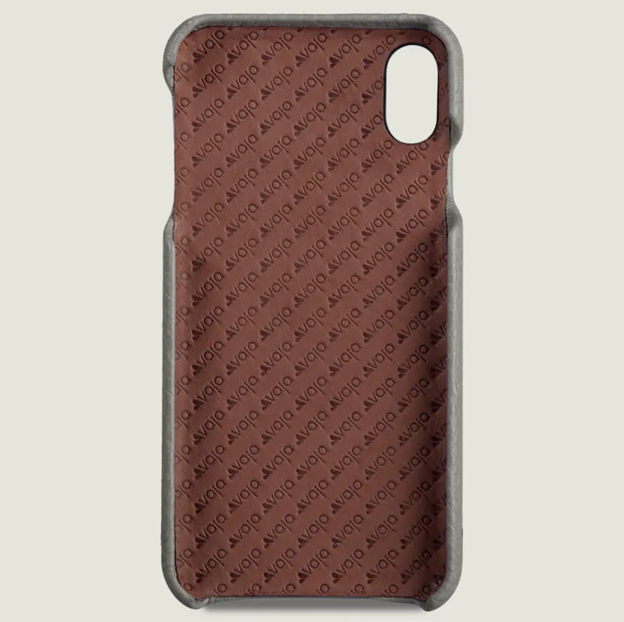 Grip - iPhone Xs Max Leather Case