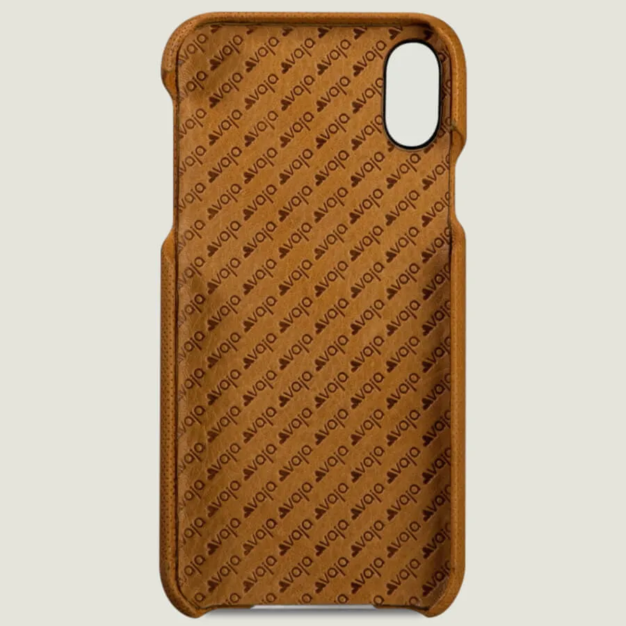 Grip - iPhone Xs Max Leather Case