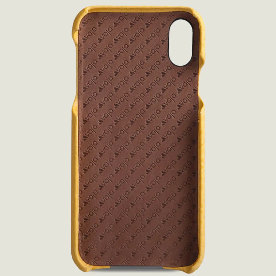 Grip - iPhone Xs Max Leather Case