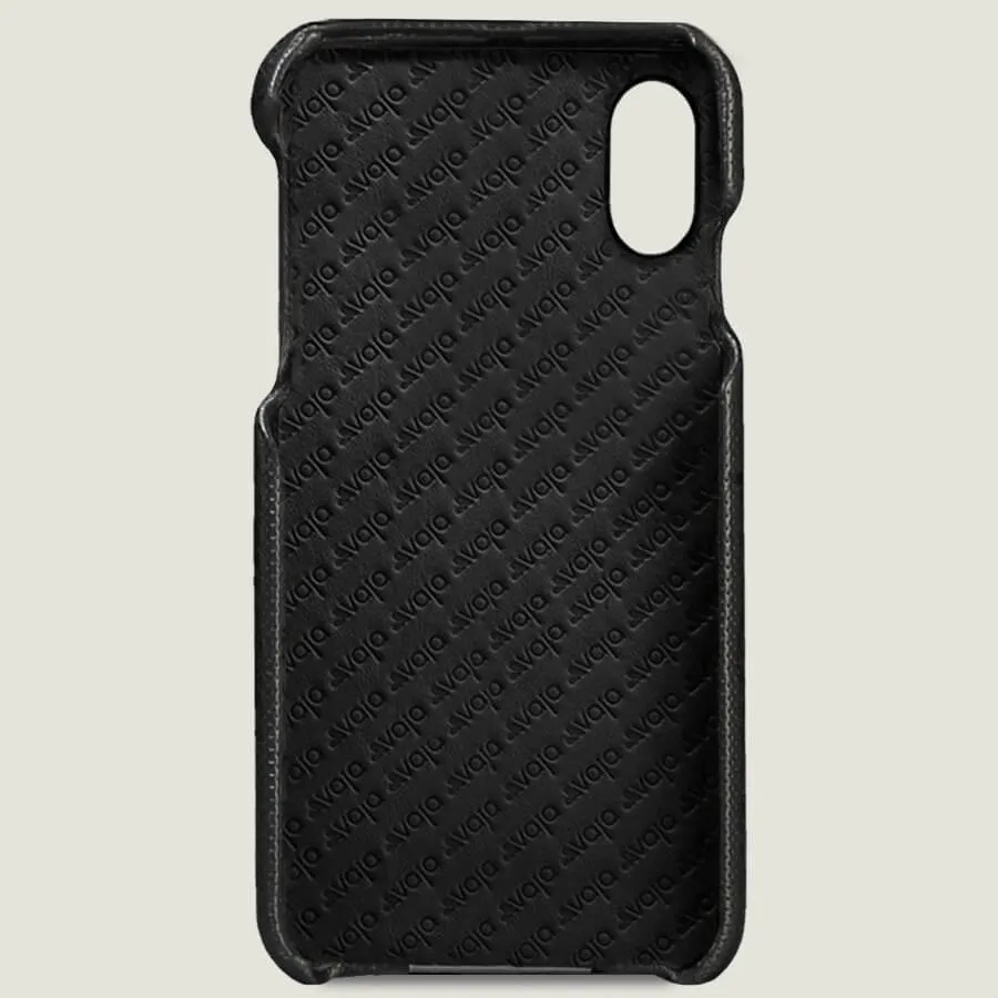 Grip - iPhone Xs Max Leather Case