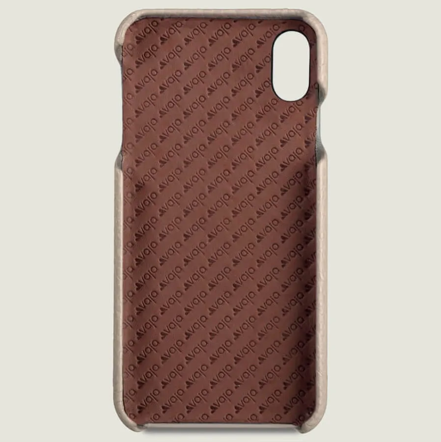 Grip - iPhone Xs Max Leather Case