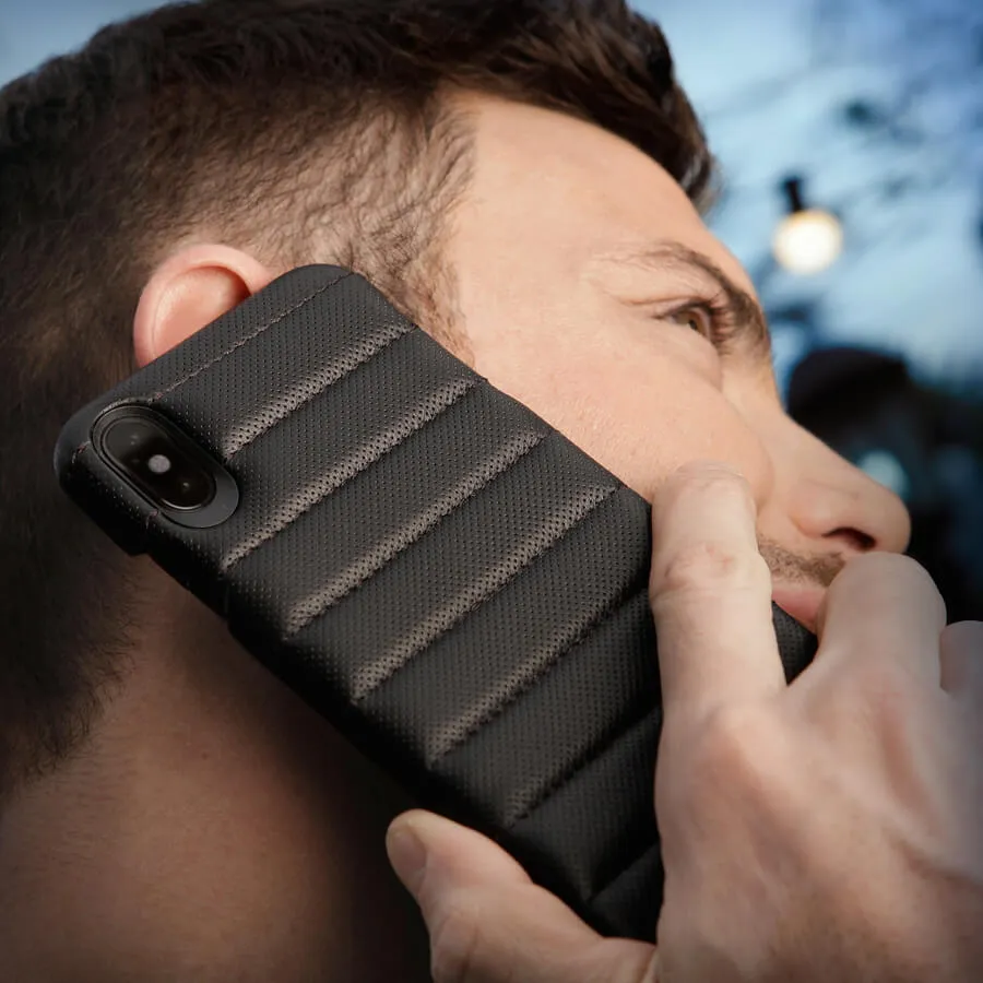 Grip Rider - iPhone X / iPhone Xs Leather Case