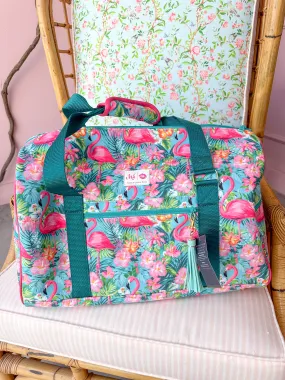 Makeup Junkie Bags - Flamingle Duffle Bag [Ready to Ship]