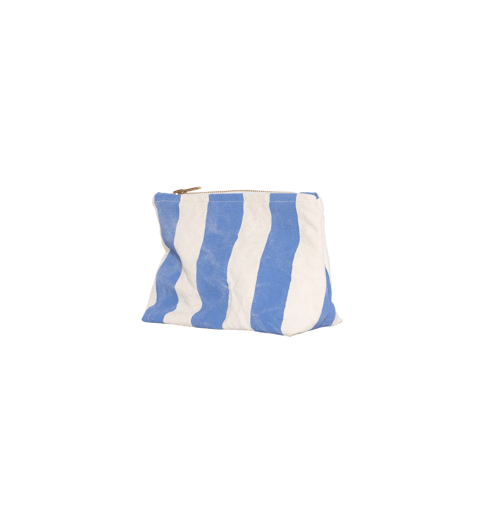 Mano Mano Blue/White Medium Pouch