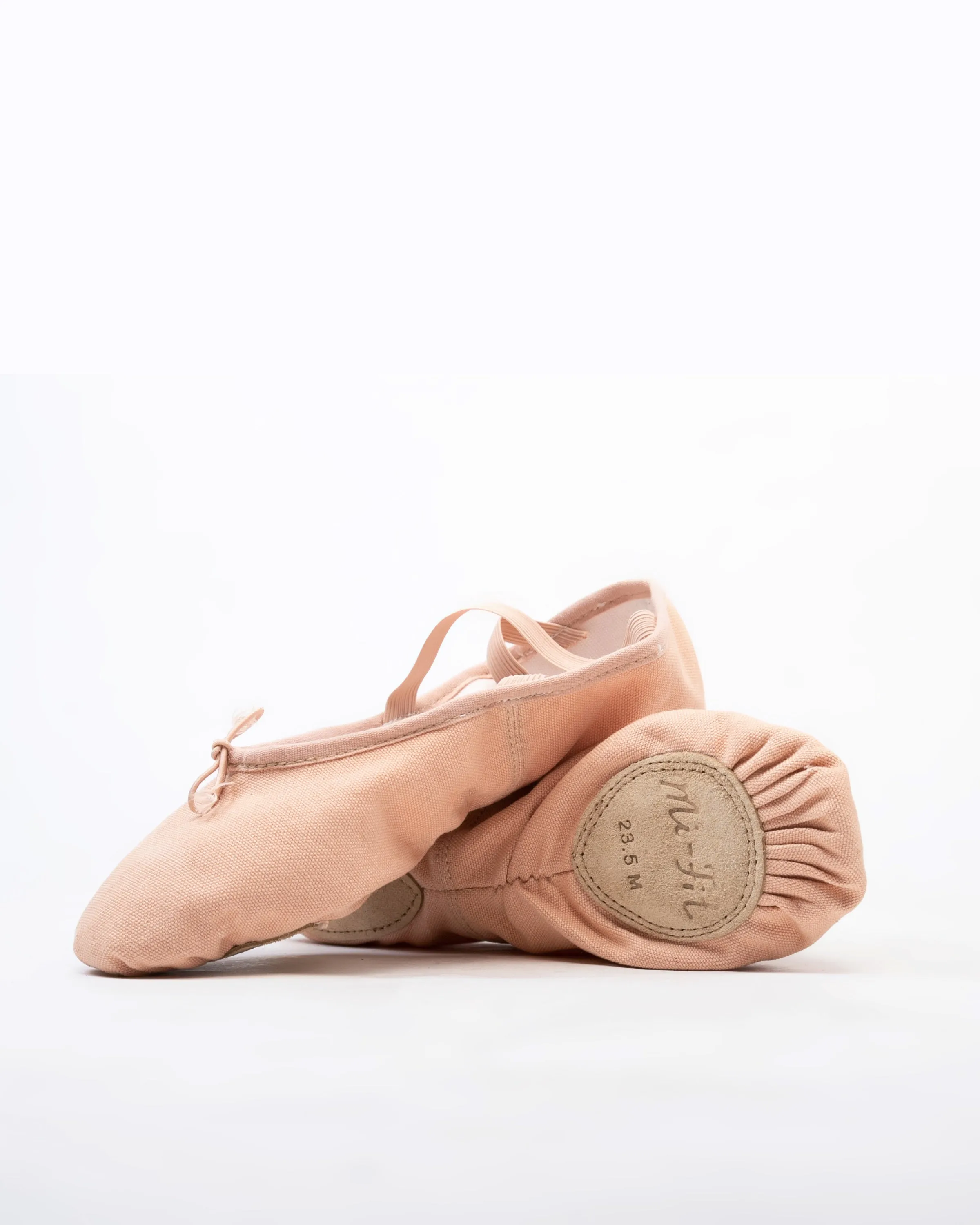 Mi-Fit Canvas Split Sole Ballet Shoes